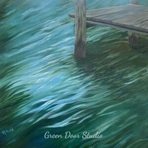 Rushing Waters 20×20