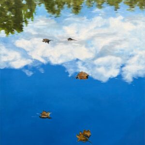 Leaves on Reflections 36×24